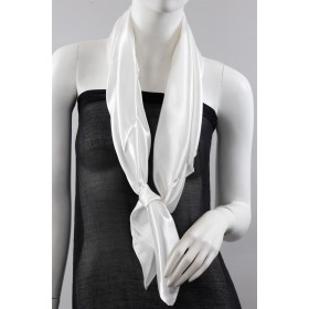 Plain Square Silky Scarf - 12 Colours - 10 Pack!